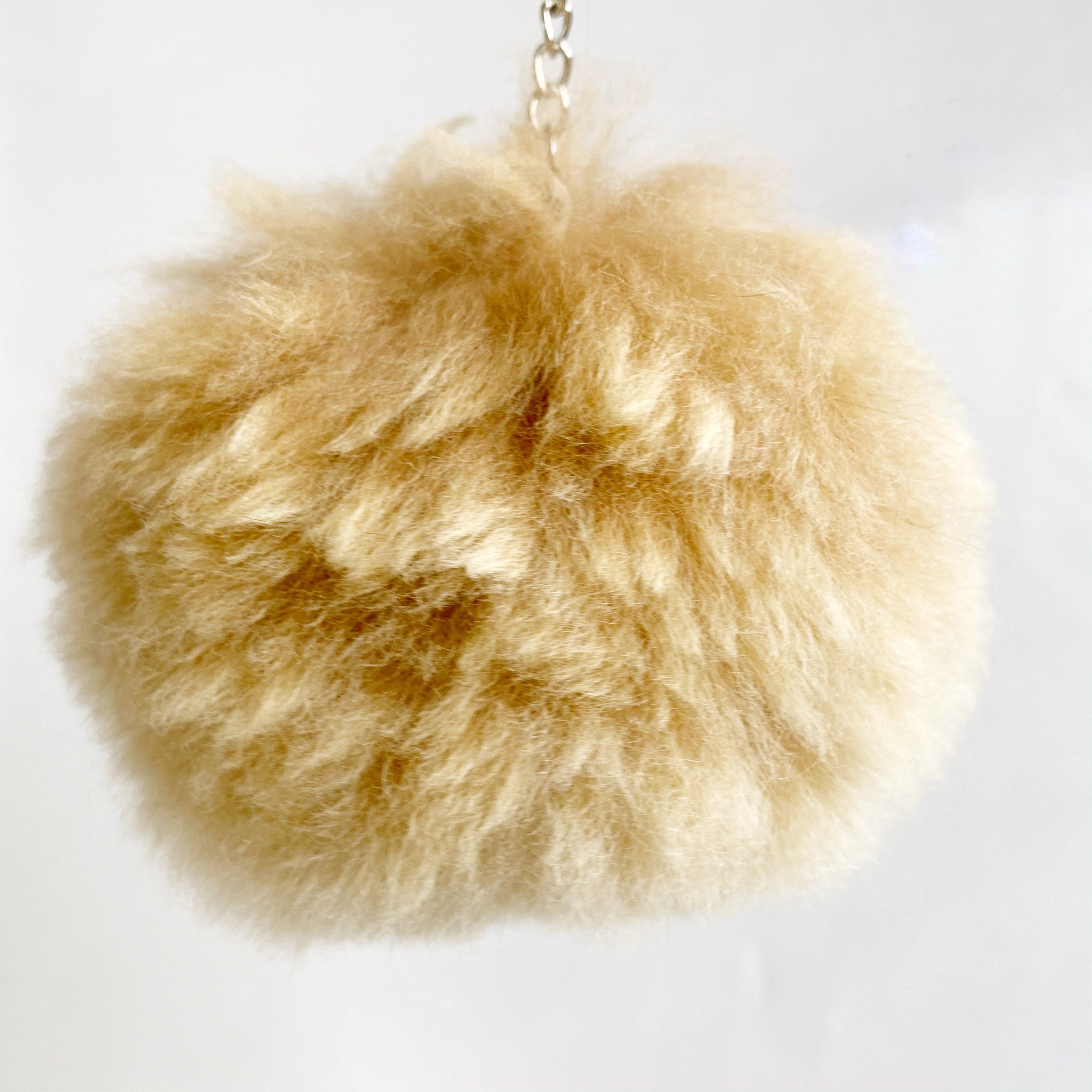 Pom Pom Alpaca Stuffed keychain