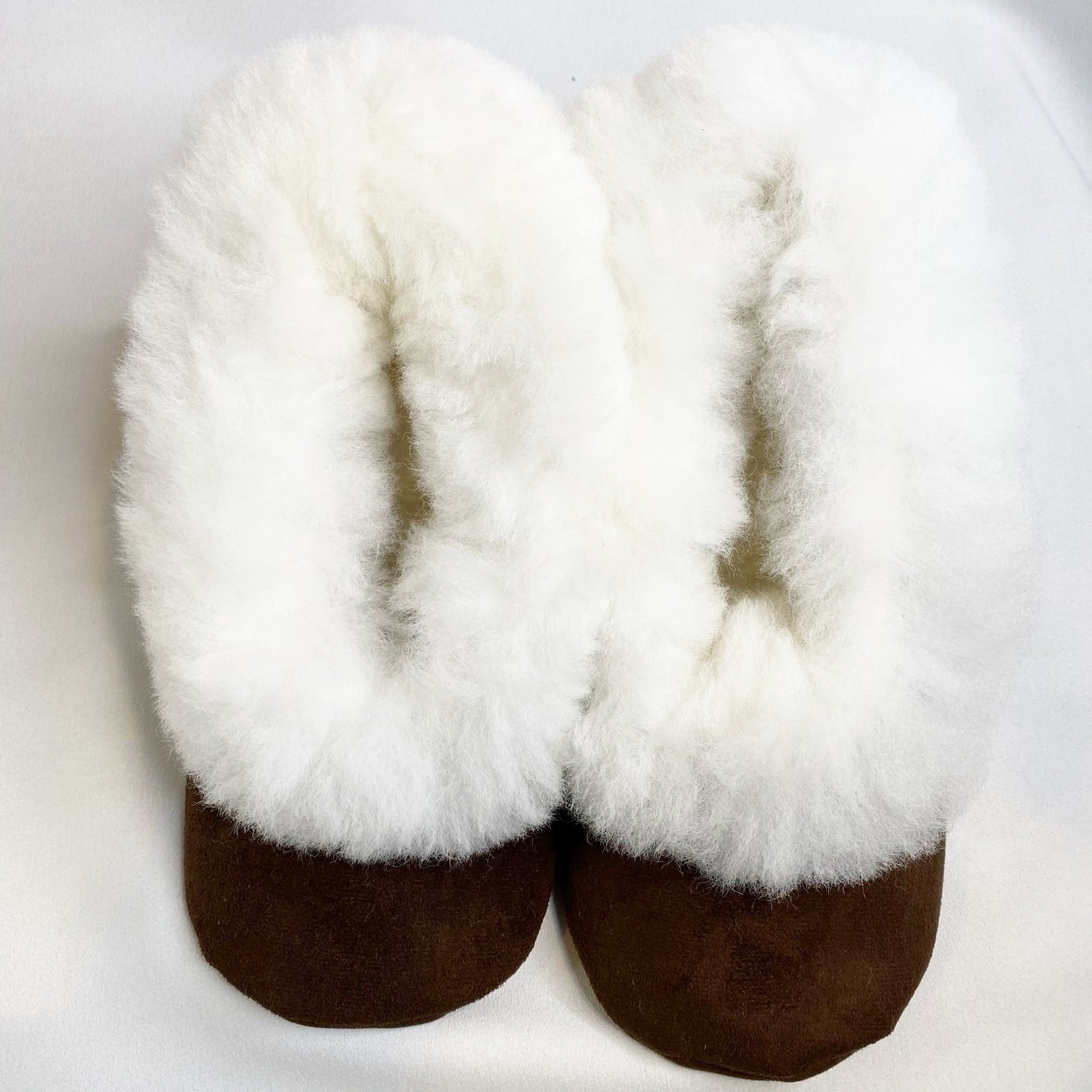 Alpaca Wool Slippers — Handmade
