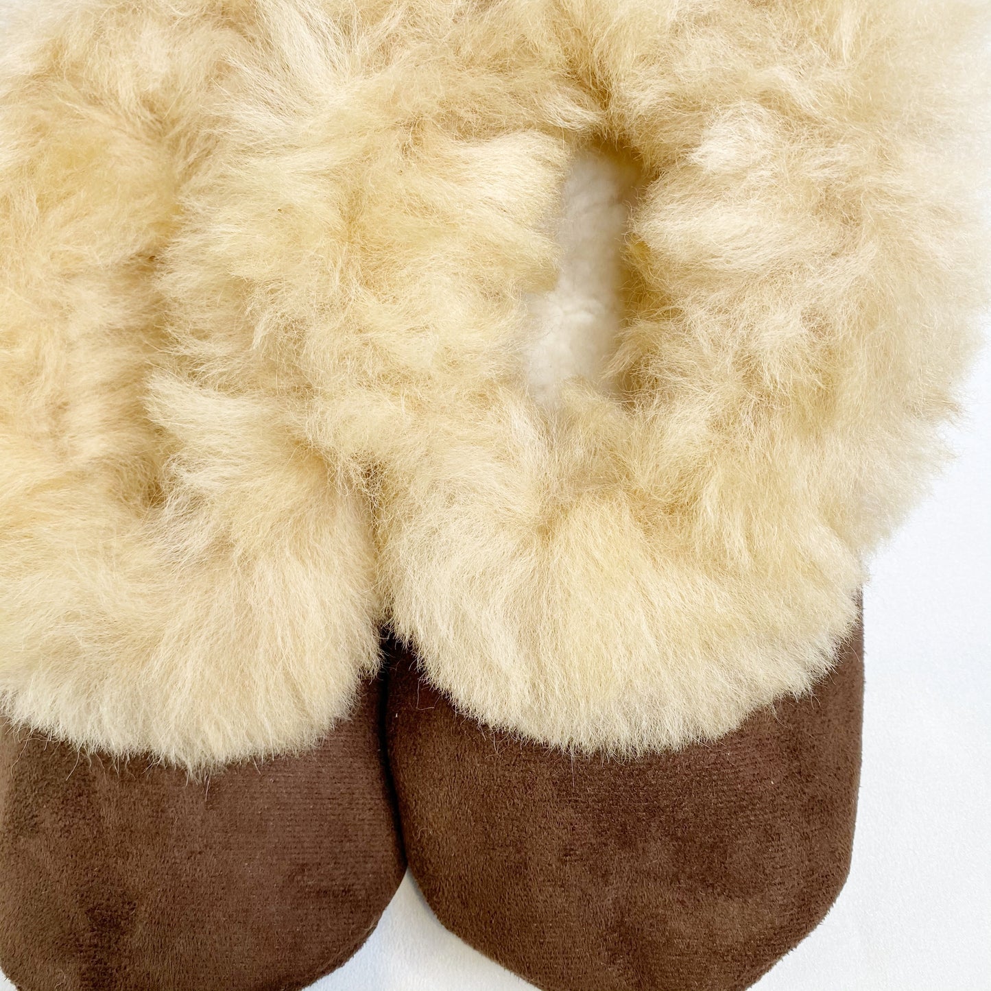 Alpaca Wool Slippers — Handmade
