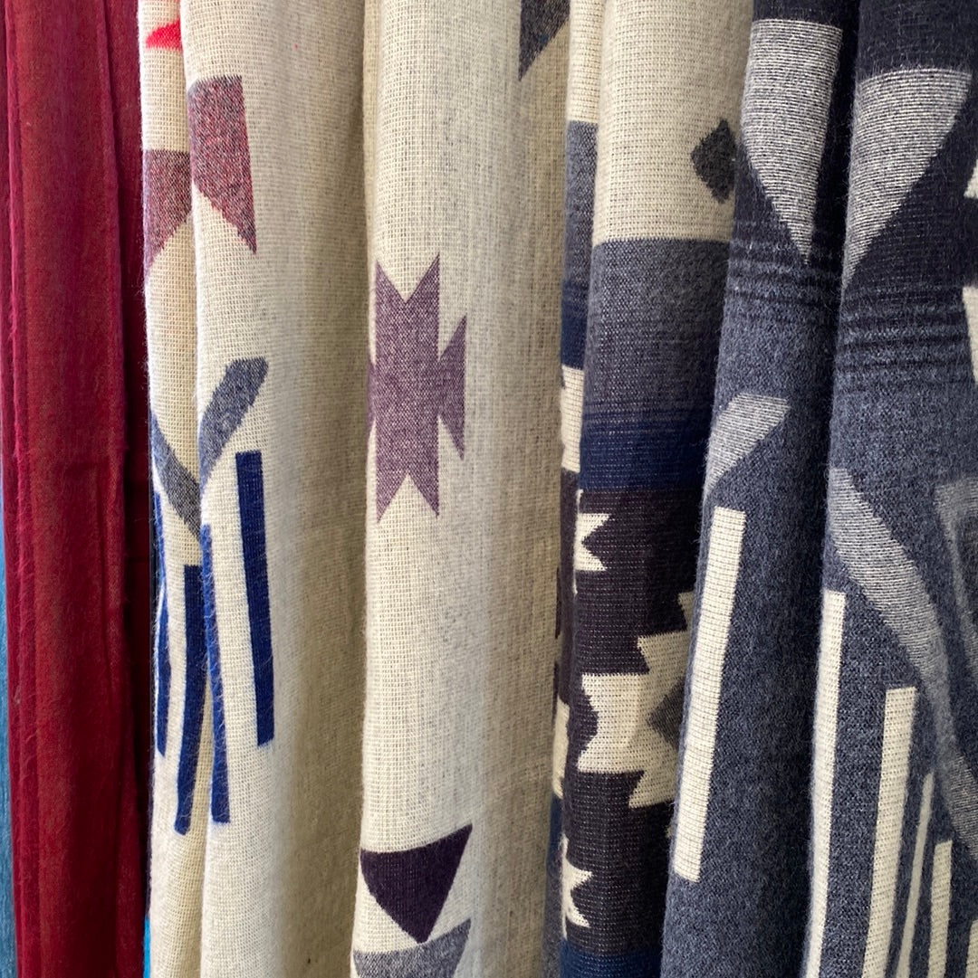 Cozy Wool Blanket — 50% Wool 50% Acrylic