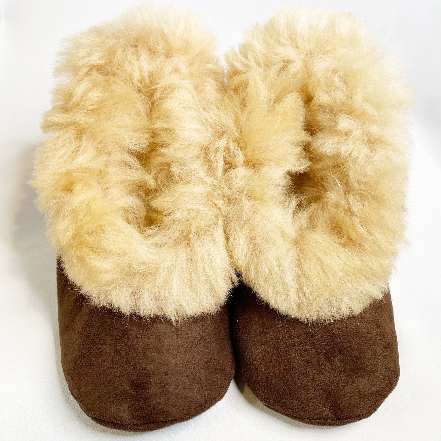 Alpaca Wool Slippers — Handmade